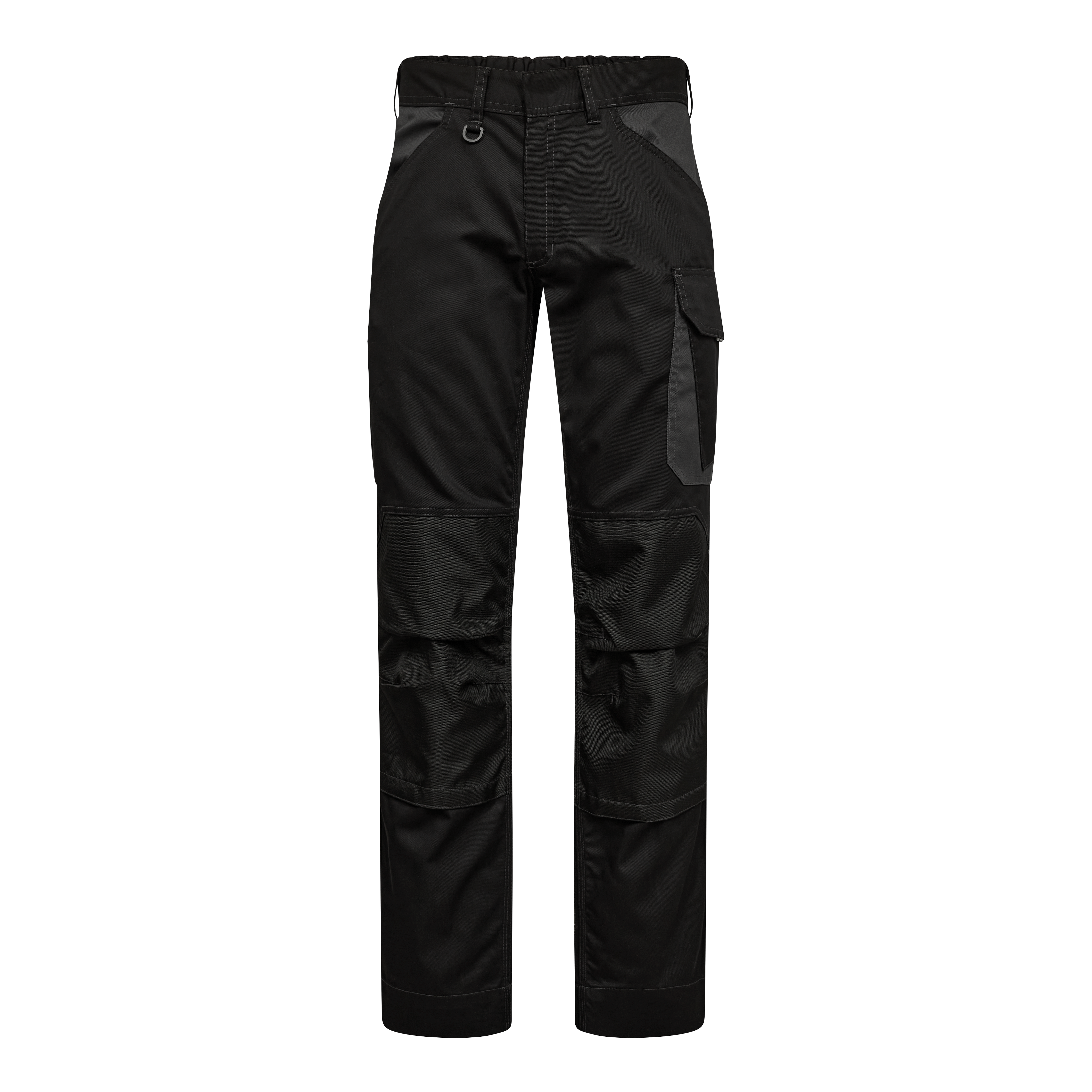 Venture Work Trousers with concealed button closure: 2519-154